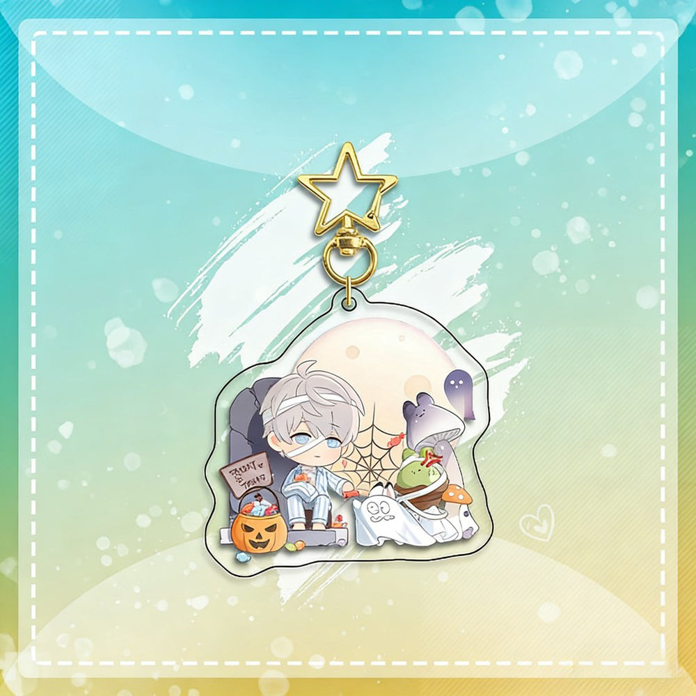 LaDS Chibi Keychain Star Buckle Charm - Rafayel, Xavier Merchandise - merrys