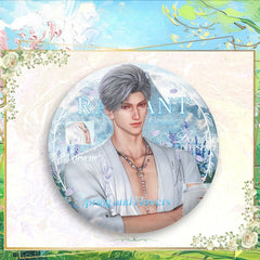 LaDS Double Flash Badge 143-196 - Diameter 75mm 58mm Tinplate Anime Merchandise - merrys