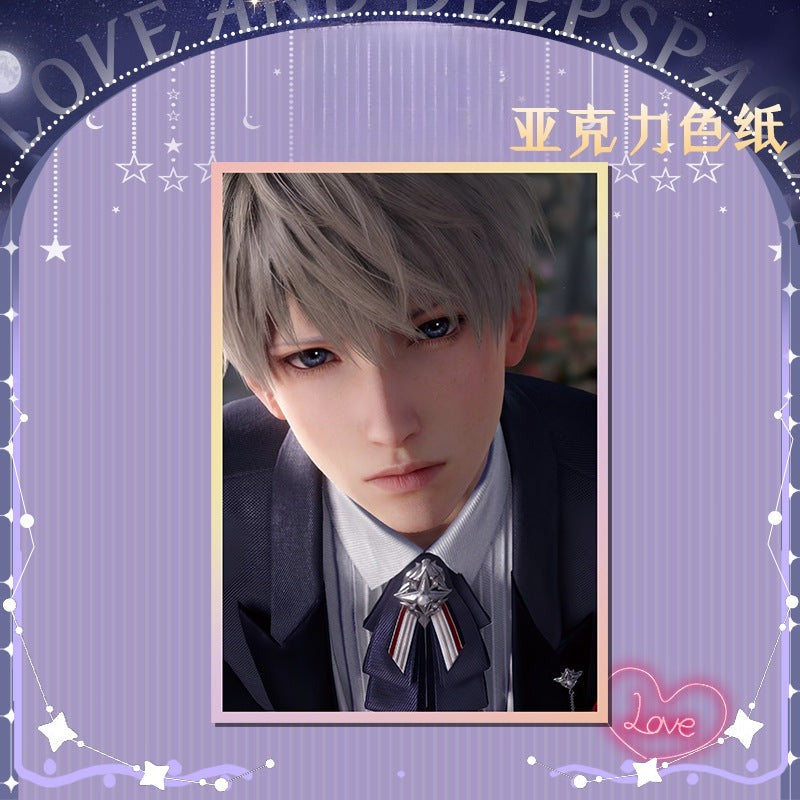 LaDS Acrylic Art Card 116-178 Large Size Holographic Edge 20.5*14.5cm Anime Merchandise - merrys