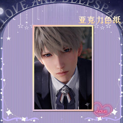 LaDS Acrylic Art Card 116-178 Large Size Holographic Edge 20.5*14.5cm Anime Merchandise - merrys