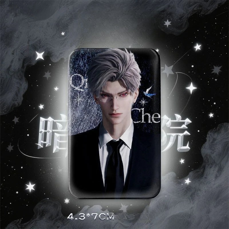 Lads Artist-Authorized School Uniform Suit Series Rectangular Double Flash Badge