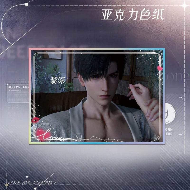 LaDS Acrylic Art Card 19-37 - Large Size 20.5*14.5cm with Holographic Edge Anime Game Merchandise - merrys