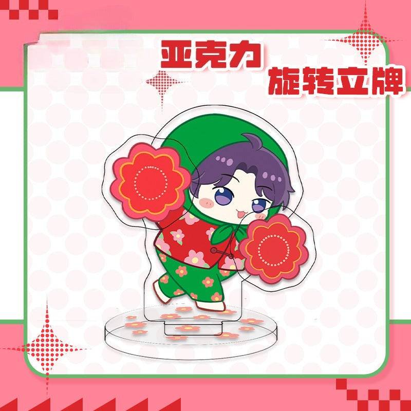 LaDS Chibi Acrylic Rotating Standee - Anime Doujin Merchandise Desktop Decoration - merrys