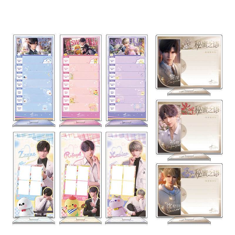 LaDS Acrylic Message Board Standee - Anime Game Merchandise, Valentine's Gift for Boys - merrys