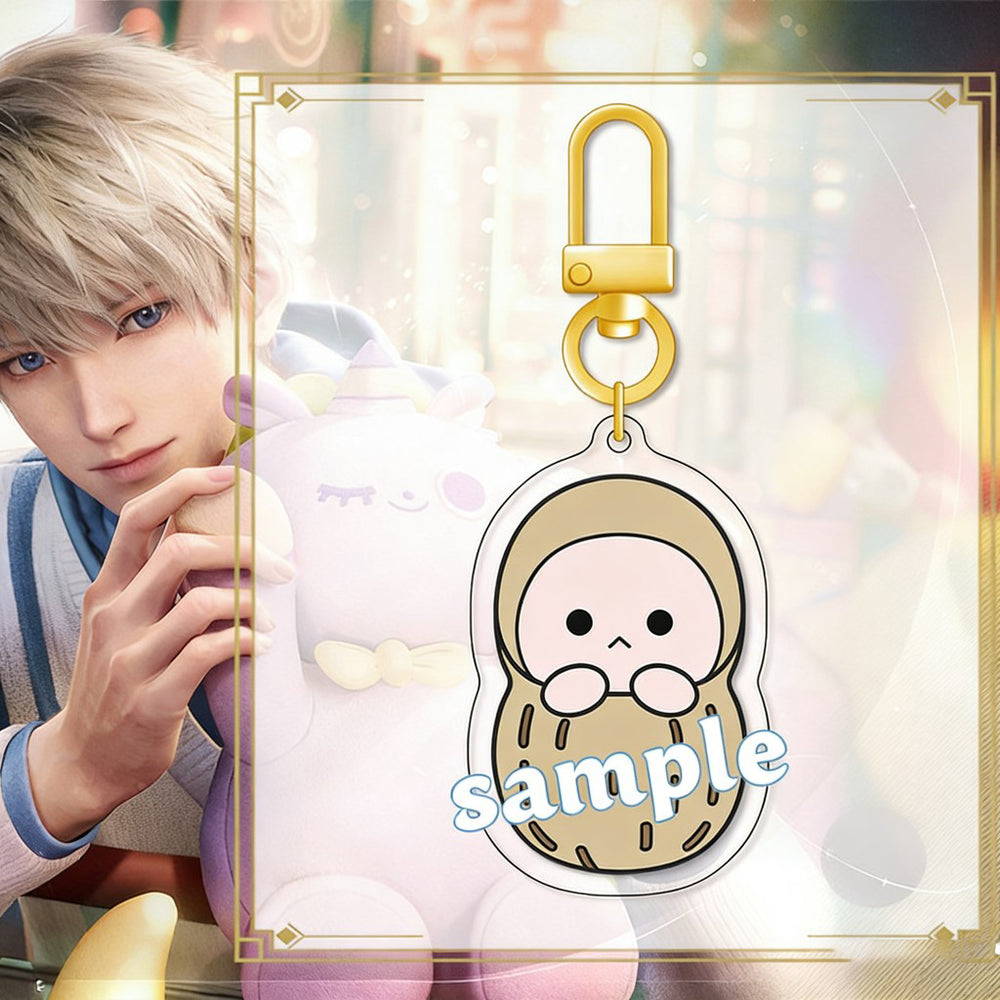 LaDS Doll Series U-shaped Buckle - Electroplated Golden Buckle Charm Acrylic Anime Merchandise - merrys