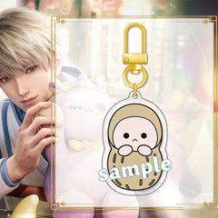 LaDS Doll Series U-shaped Buckle - Electroplated Golden Buckle Charm Acrylic Anime Merchandise - merrys