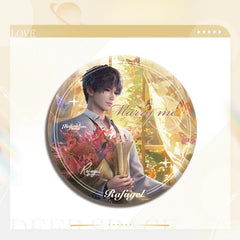 LaDS Double Flash Badge 81-105 - All Characters 75mm 58mm Tinplate Game Merchandise - merrys