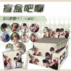 LaDS Blind Box Badge - Full Series 75mm PET Double Flash Tinplate Badge, 10 Pieces per Box - merrys