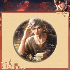 LaDS Double Flash Badge 143-196 - Diameter 75mm 58mm Tinplate Anime Merchandise - merrys