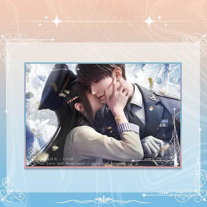 LaDS Series 501 Caleb Acrylic Double Flash Art Card - High-Definition Printing Anime Mobile Game Merchandise - merrys