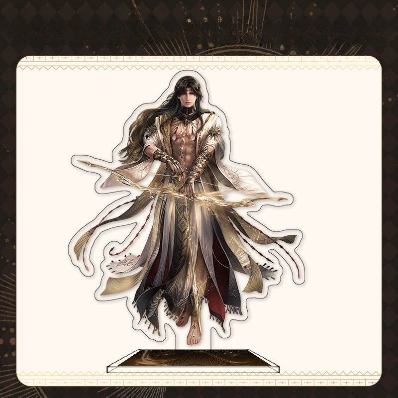 LaDS Zayne End of God Series - Acrylic Sandwich Standee, Art Card, Quicksand Keychain - merrys