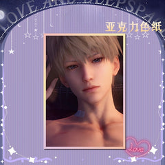 LaDS Acrylic Art Card 116-178 Large Size Holographic Edge 20.5*14.5cm Anime Merchandise - merrys