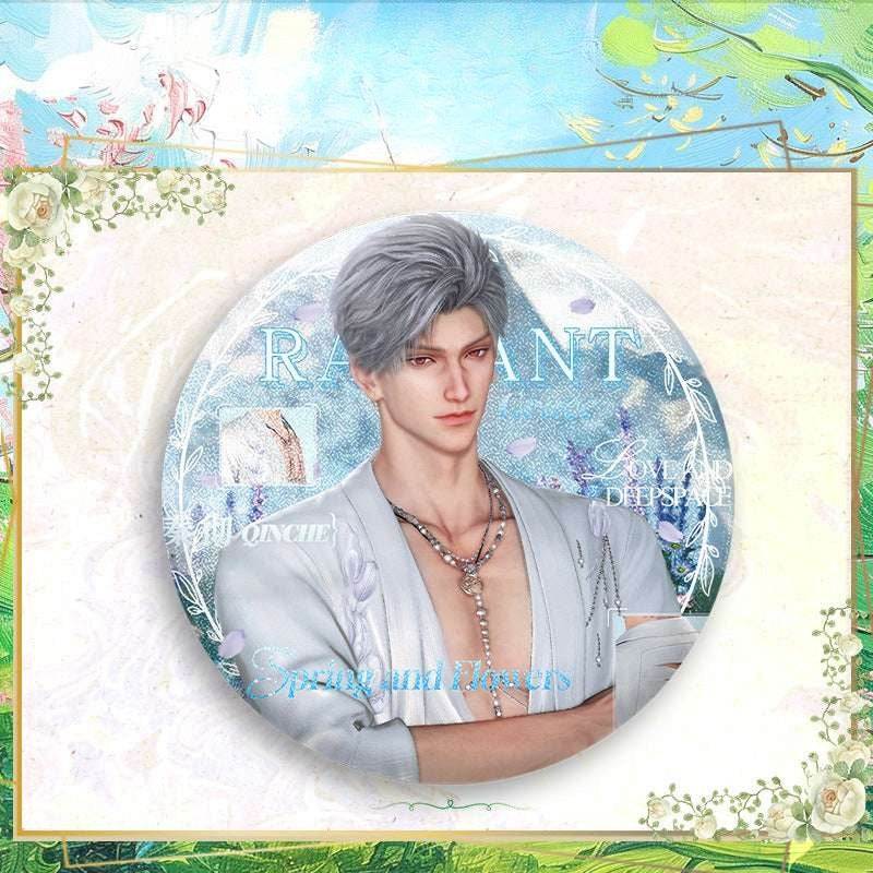 LaDS Double Flash Badge 192-196 - PET Material, 75mm 58mm Tinplate Anime Merchandise - merrys