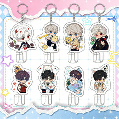 LaDS Chibi Acrylic Hook - High-Definition Printing Sandwich Craft Anime Merchandise - merrys