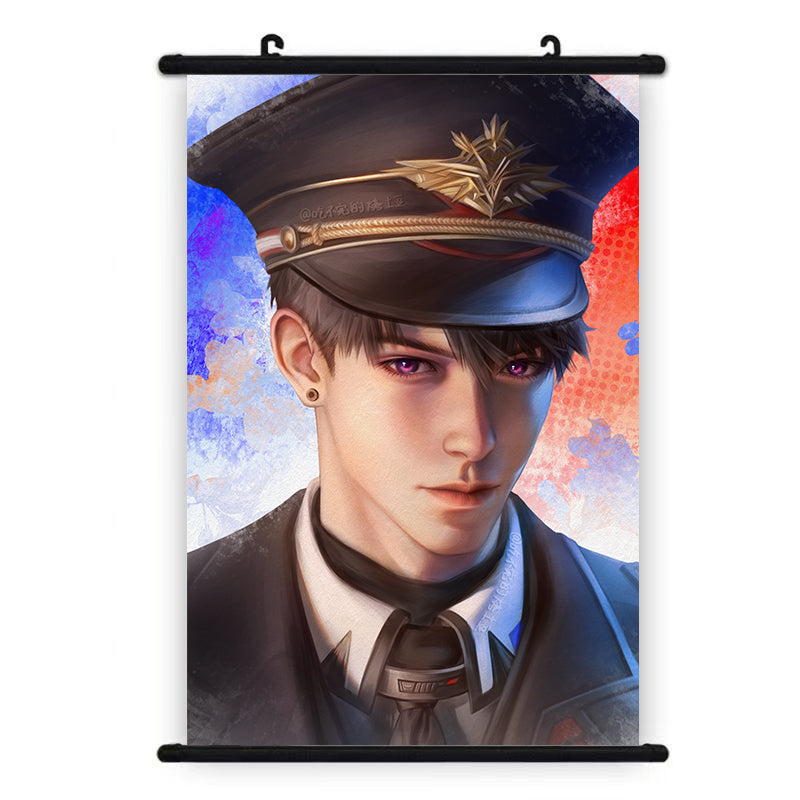 Caleb Series Artist-Hand-Painted Original Fan Art LaDS Canvas Wall Scroll - Anime Game Merch