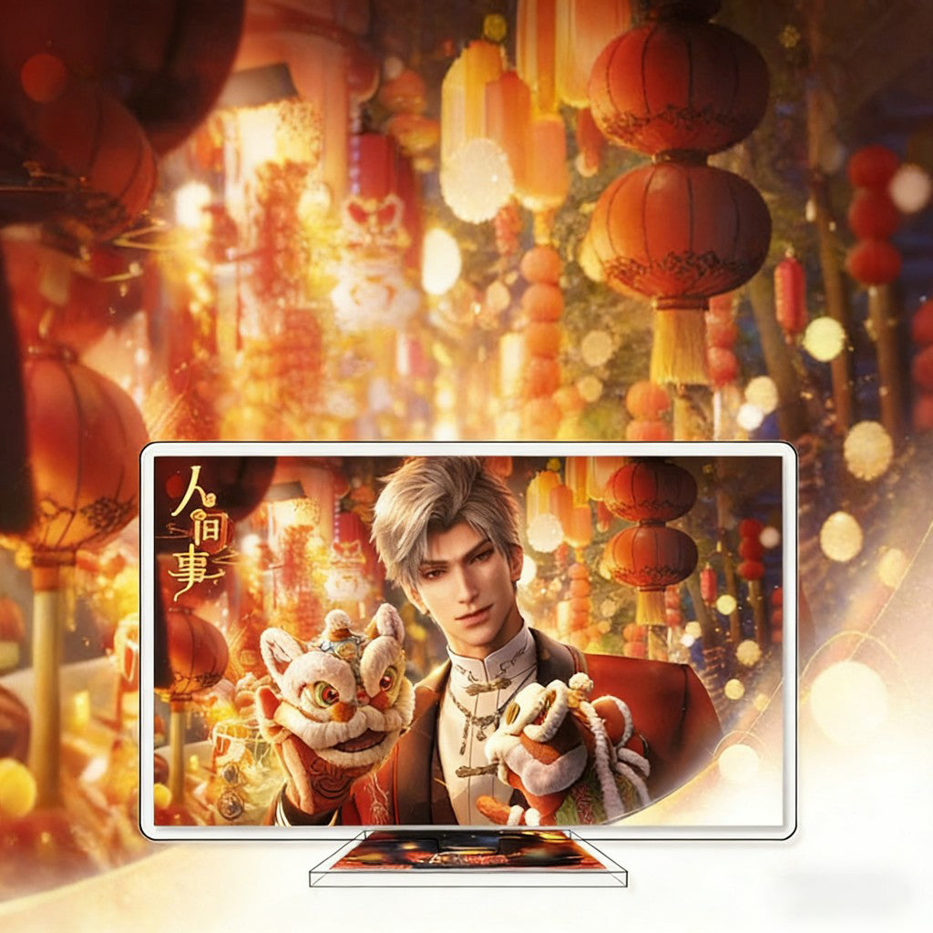 LaDS Large Acrylic Sandwich Standee 32-44 - Anime Game Desktop Decoration - merrys