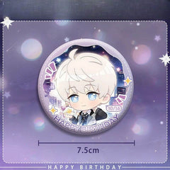 Xavier 2025 Birthday Series Merchandise - Combo Set of Sandwich Standee, Double Flash Badge, Art Card, Keychain - merrys