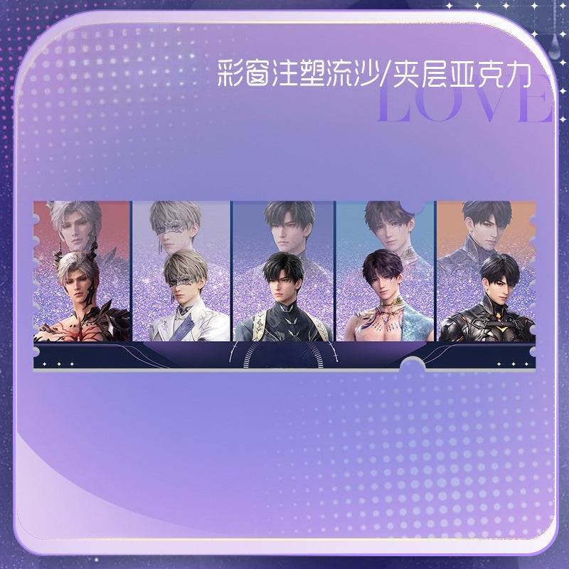 LaDS Stained Glass Shaker Ticket Stub - Anime Merch - merrys