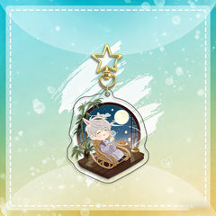 LaDS Chibi Keychain Star Buckle Charm - Rafayel, Xavier Merchandise - merrys