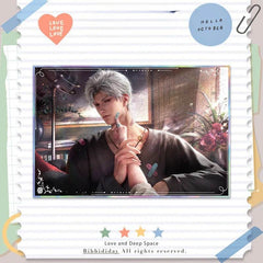 LaDS Series 501 Acrylic Double Flash Art Card - High-Definition Printing Anime Mobile Game Merchandise - merrys