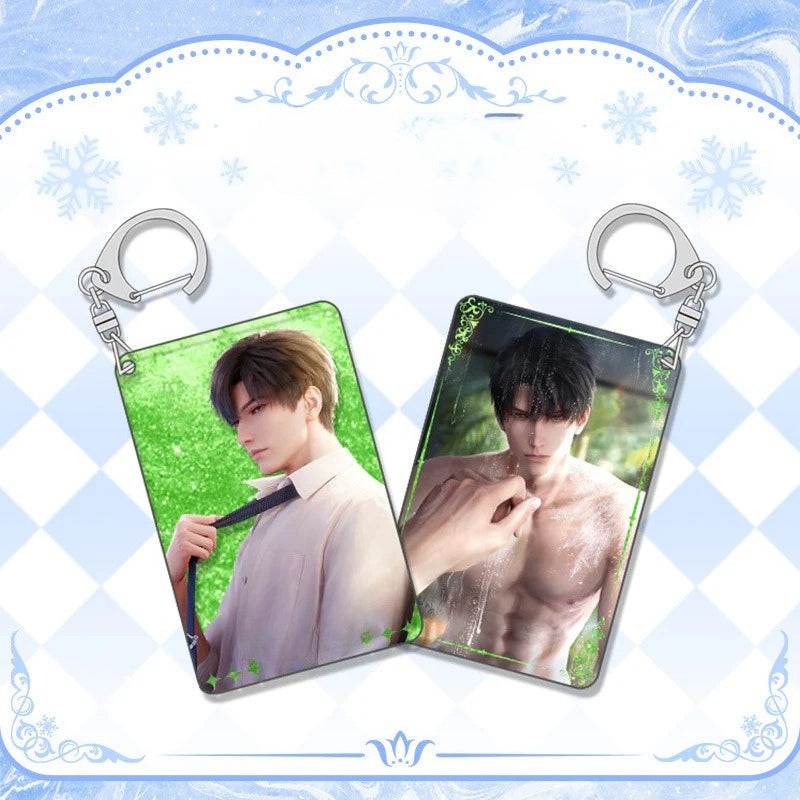 LaDS Shaker Mahjong Charm Keychain - Zayne, Rafayel, Xavier Anime Merch - merrys