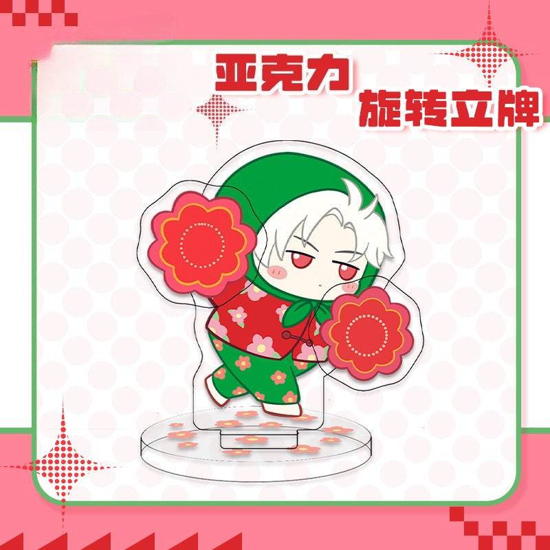 LaDS Chibi Acrylic Rotating Standee - Anime Doujin Merchandise Desktop Decoration - merrys