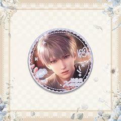 LaDS Double Flash Badge 1-64 - 75mm 58mm Tinplate Anime Merchandise - merrys