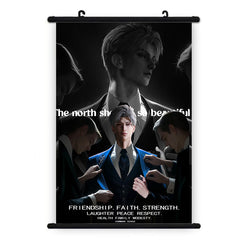 Sylus Series Artist-Hand-Painted Original Fan Art LaDS Canvas Wall Scroll - Anime Game Merch