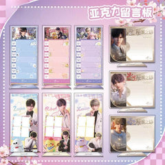 LaDS Acrylic Message Board Standee - Anime Game Merchandise, Valentine's Gift for Boys - merrys
