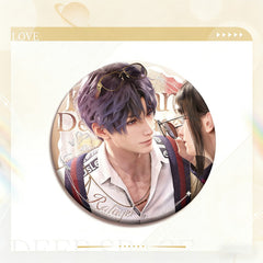 LaDS Double Flash Badge - 75mm 58mm Tinplate Anime Game Merchandise - merrys