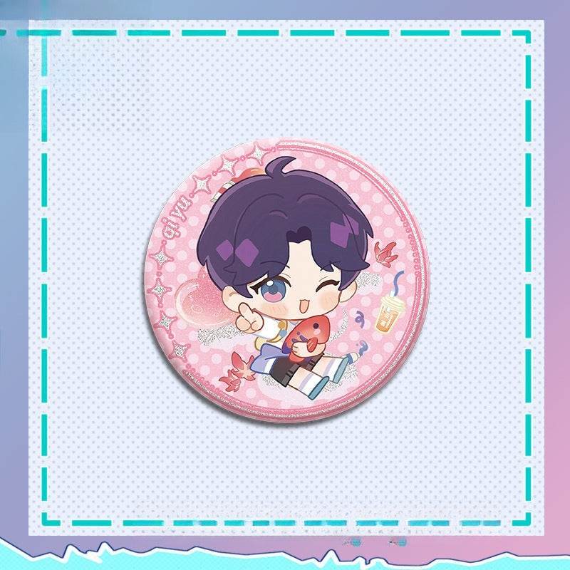 LaDS Collab Series Set - Sandwich Standee & Shaker Ticket Stub & 75mm Double Flash Badge - merrys