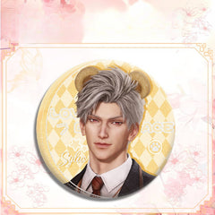 LaDS Double Flash Badge 143-196 - Diameter 75mm 58mm Tinplate Anime Merchandise - merrys