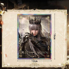 LaDS Xavier Falling Crown Series - Acrylic Sandwich Standee, Art Paper & Quicksand Keychain - merrys