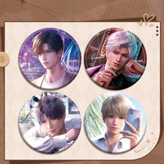 LaDS Co-branded with Mandy Combo Set - Double Flash Badge, Standee Anime Mobile Game Merchandise Gift Desktop Decoration - merrys