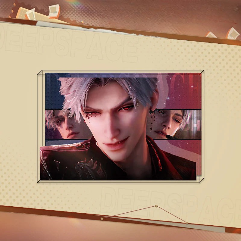 LaDS New Acrylic Card Brick - High-Definition Printing Double-Sided Pattern Doujin Anime Desktop Decoration - merrys