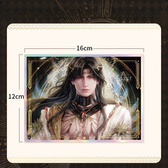 LaDS Zayne End of God Series - Acrylic Sandwich Standee, Art Card, Quicksand Keychain - merrys