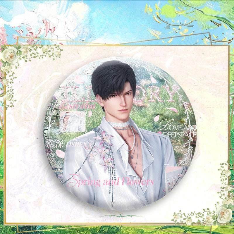 LaDS Double Flash Badge 192-196 - PET Material, 75mm 58mm Tinplate Anime Merchandise - merrys