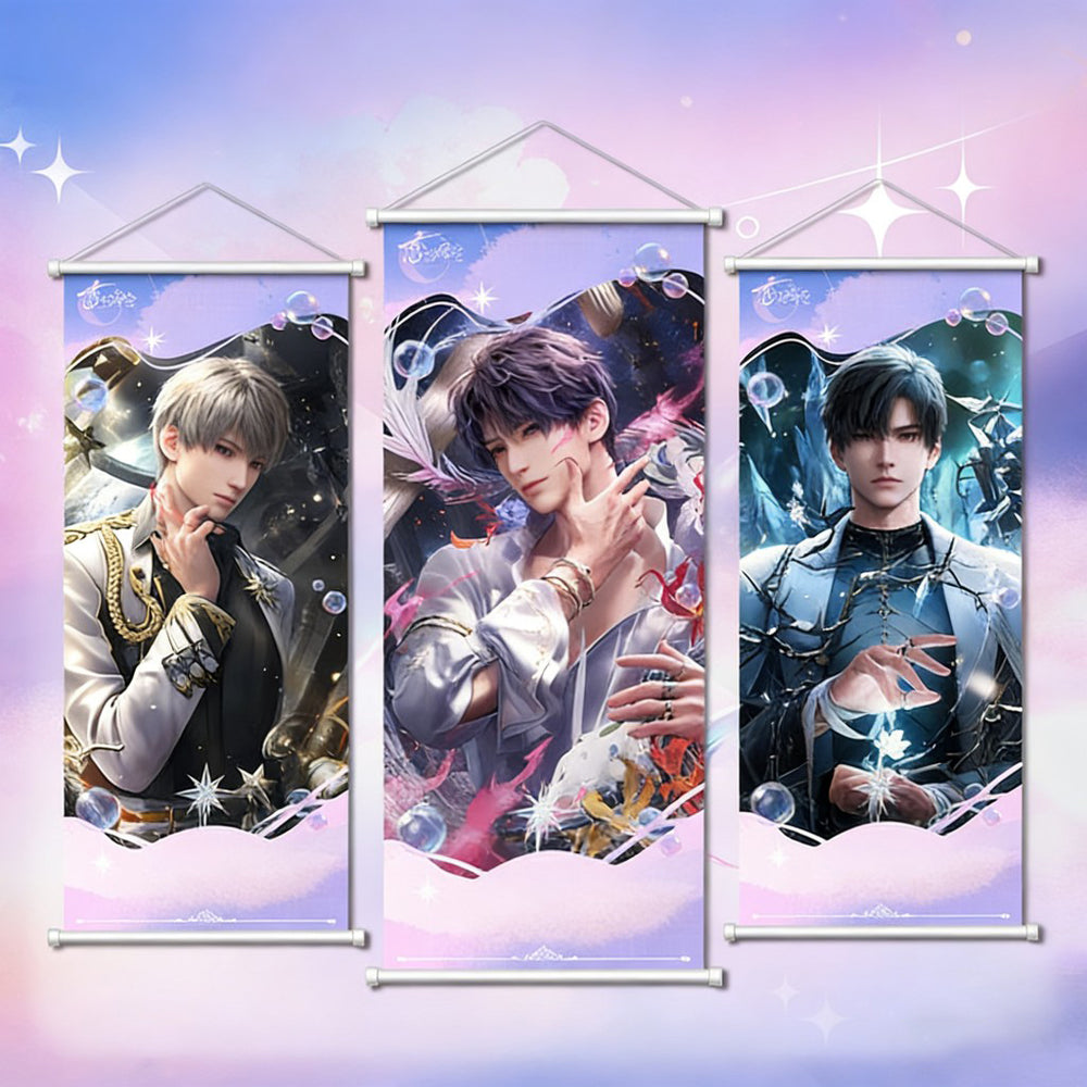 LaDS Premium Canvas Wall Scroll - Anime Game Merch - merrys