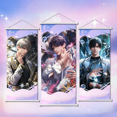 LaDS Premium Canvas Wall Scroll - Anime Game Merch - merrys