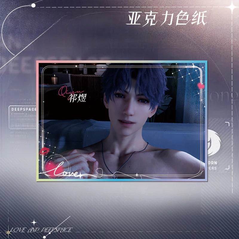 LaDS Acrylic Art Card 19-37 - Large Size 20.5*14.5cm with Holographic Edge Anime Game Merchandise - merrys