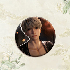 LaDS Double Flash Badge - 75mm 58mm Tinplate Anime Game Merchandise - merrys