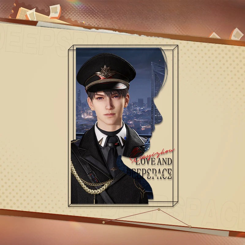 LaDS New Acrylic Card Brick - High-Definition Printing Double-Sided Pattern Doujin Anime Desktop Decoration - merrys