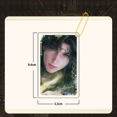 LaDS Zayne End of God Series - Acrylic Sandwich Standee, Art Card, Quicksand Keychain - merrys