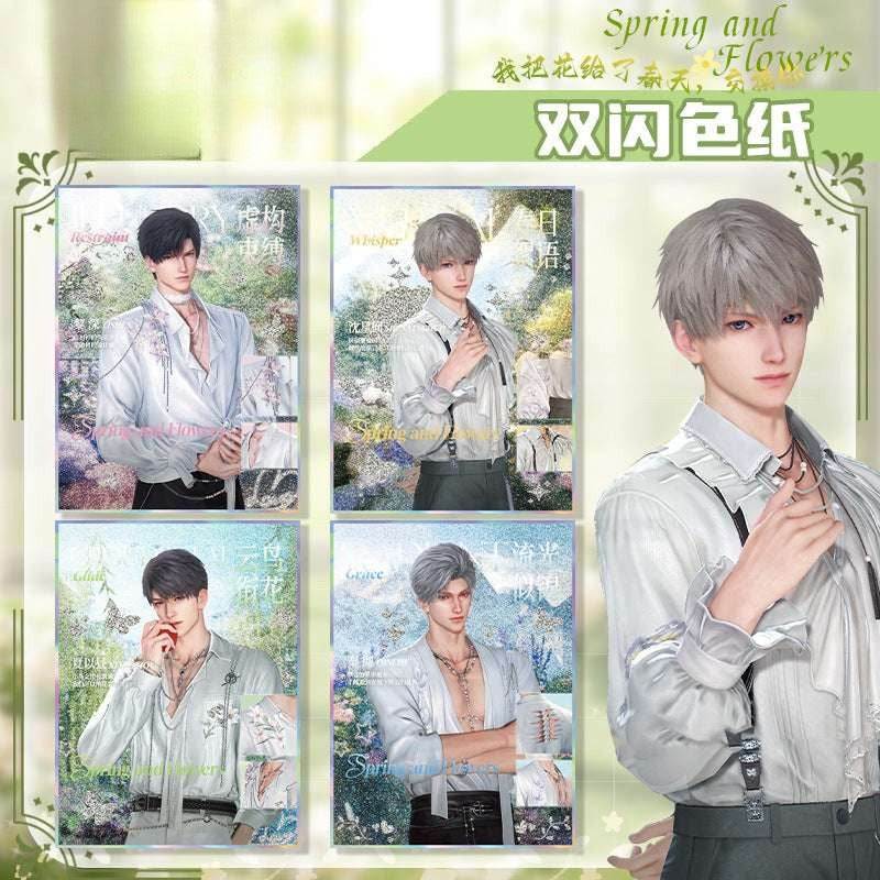 LaDS Acrylic Double Flash Art Card High-Definition Printing Anime Mobile Game Merchandise - merrys