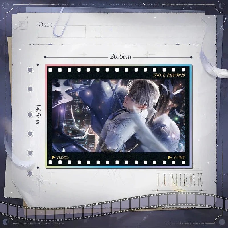 LaDS Acrylic Art Card 38-52 - Large Size 20.5*14.5cm with Holographic Edge Anime Game Merchandise - merrys