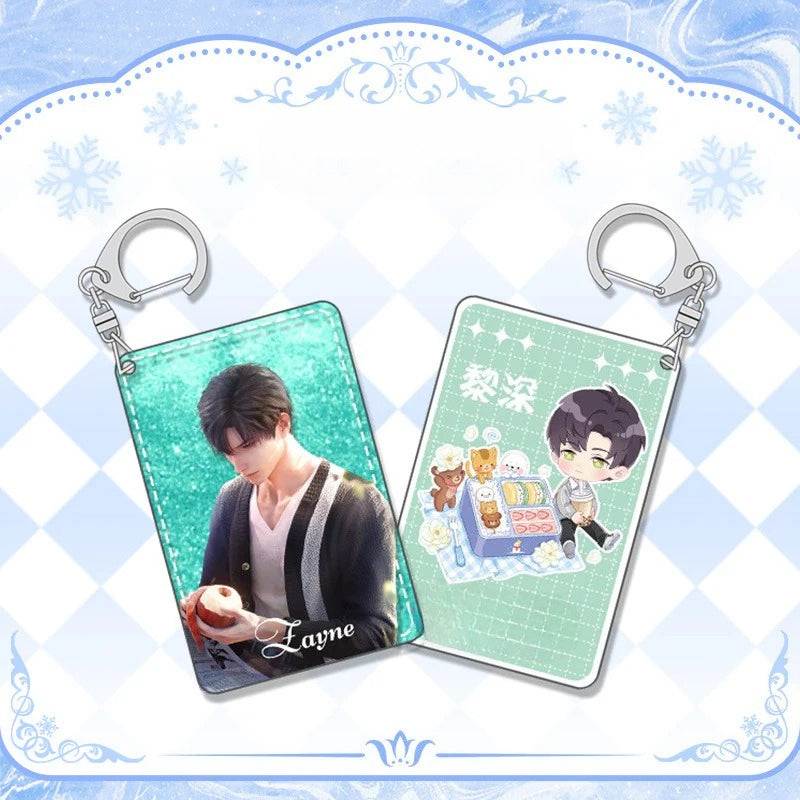 LaDS Shaker Mahjong Charm Keychain - Zayne, Rafayel, Xavier Anime Merch - merrys