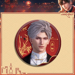 LaDS Double Flash Badge 143-196 - Diameter 75mm 58mm Tinplate Anime Merchandise - merrys