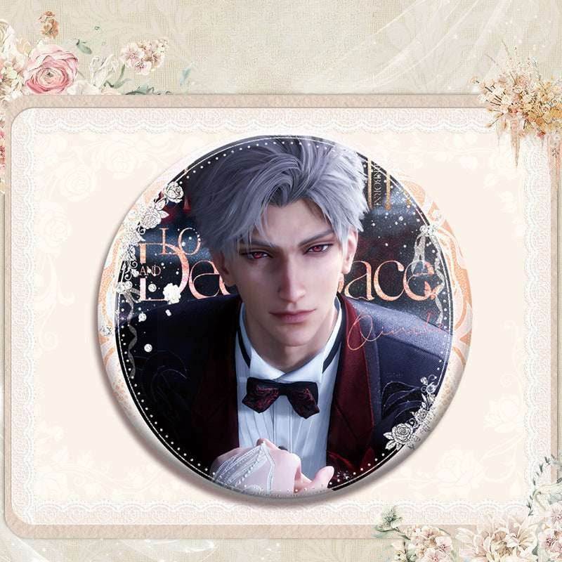 LaDS Wedding Card Series Double Flash Badge 197-206 Full Set 75mm 58mm Tinplate Anime Merchandise - merrys