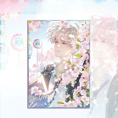 LaDS Original Four Seasons Movement Acrylic Art Card - Large Size 20.5*14.5cm Anime Merchandise - merrys