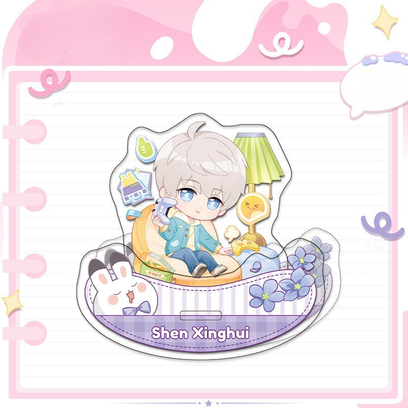 LaDS Shaker 5-8 Acrylic Bobblehead - High-Def Printing Sandwich Craft Decompression Toy - merrys